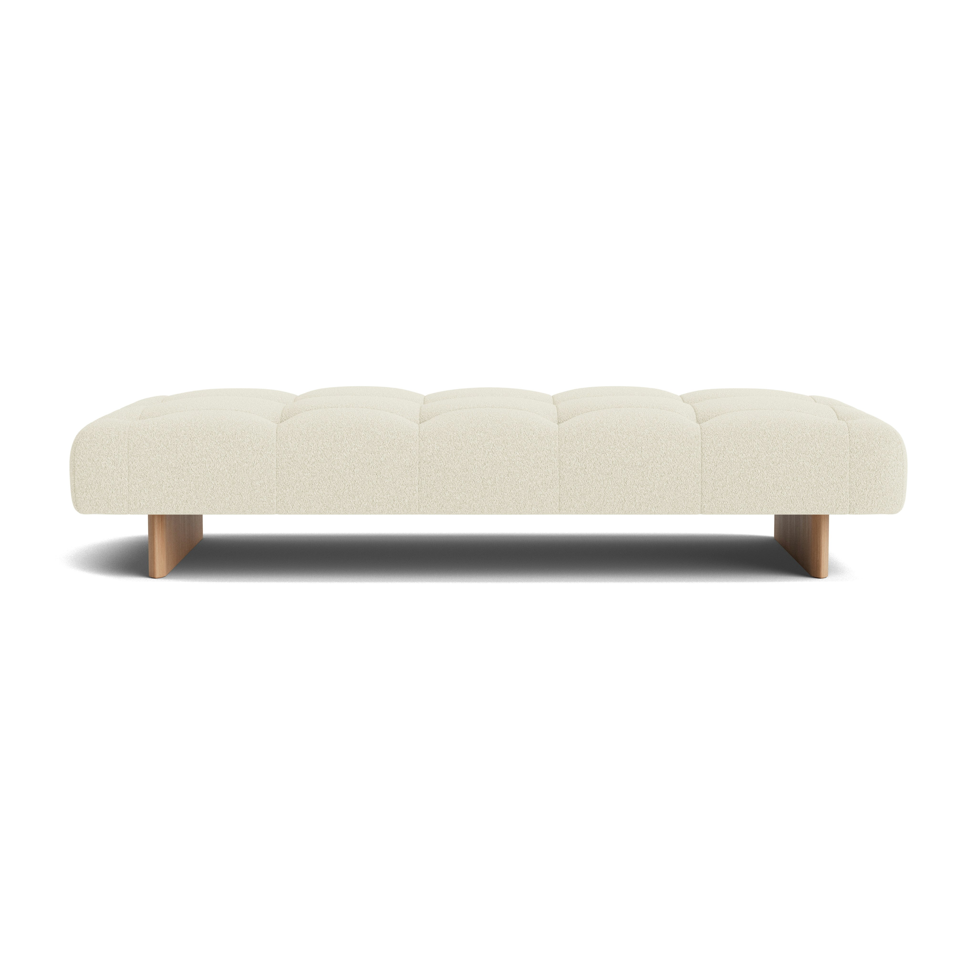 Quilton Lift Daybed - Flamiber, Cream, Lacquered Oak