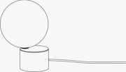 Tip of the Tongue Table Lamp