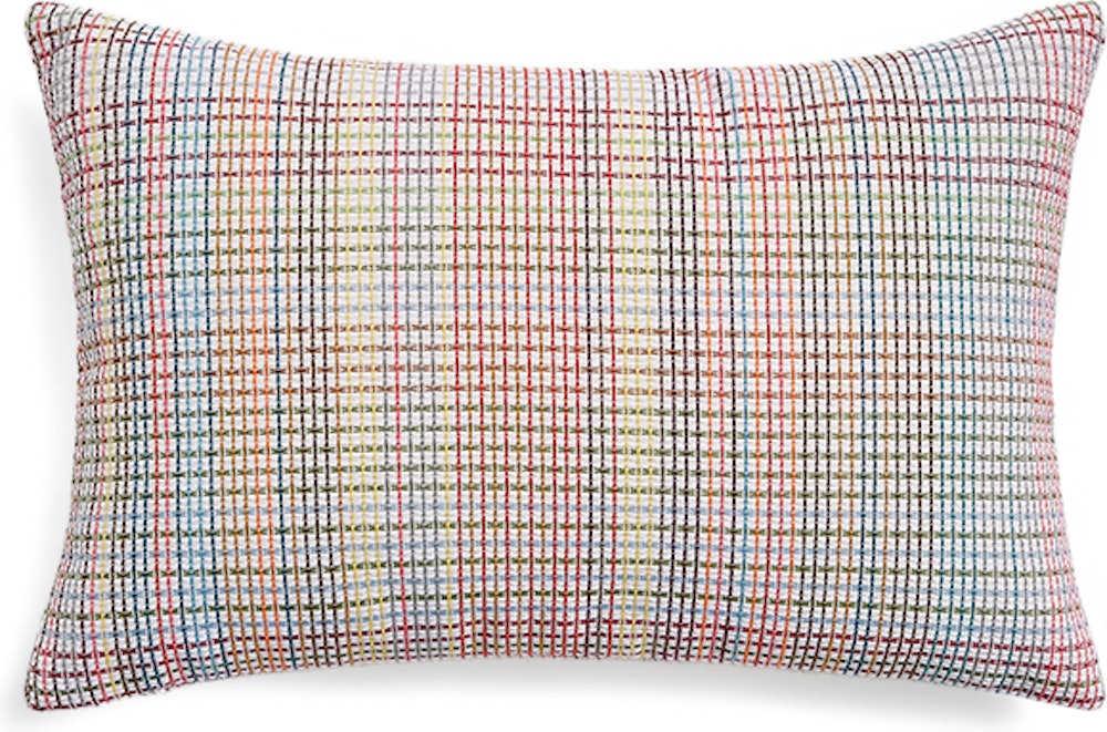 Pillows by Knoll Textiles - 12" x 18", Plaidtastic, Technicolor