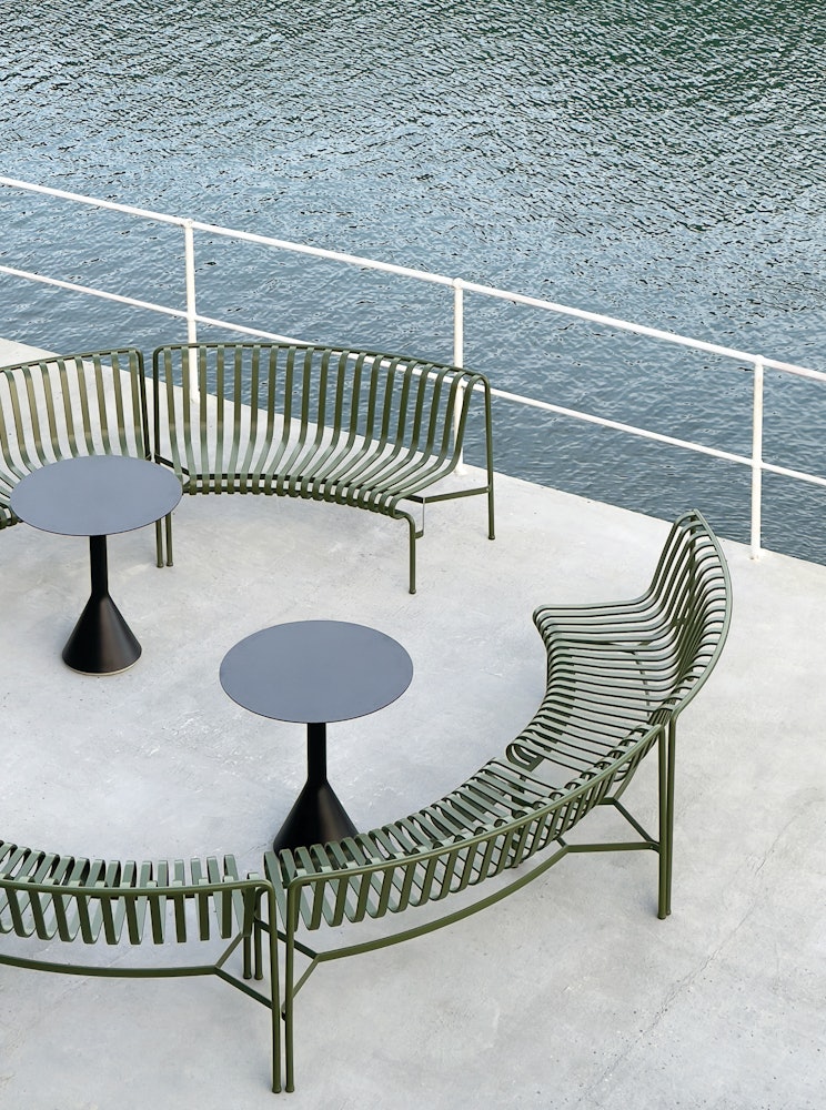 Palissade Park Dining Benches, Set of 2