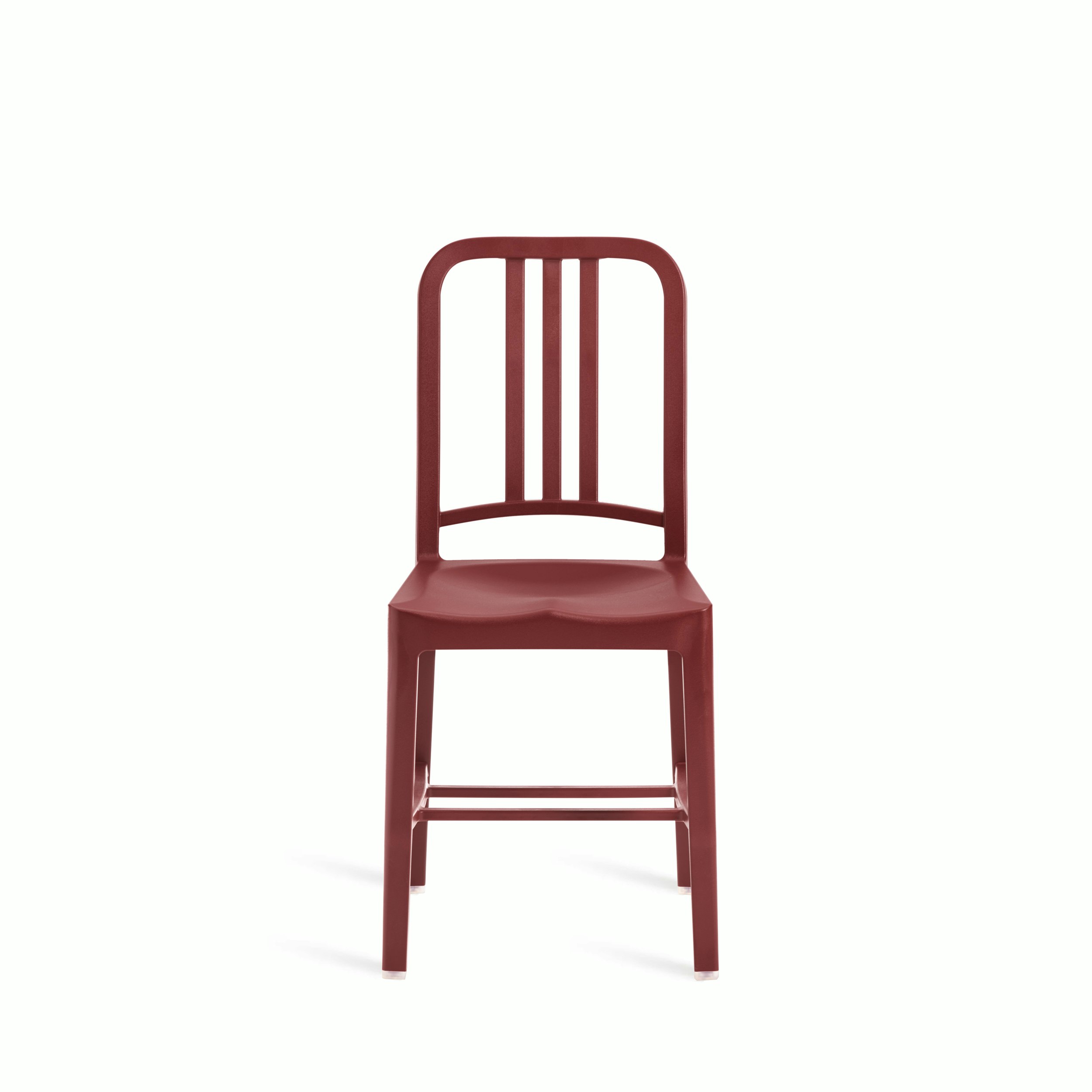 111 Navy Chair - Side Chair, Bordeaux