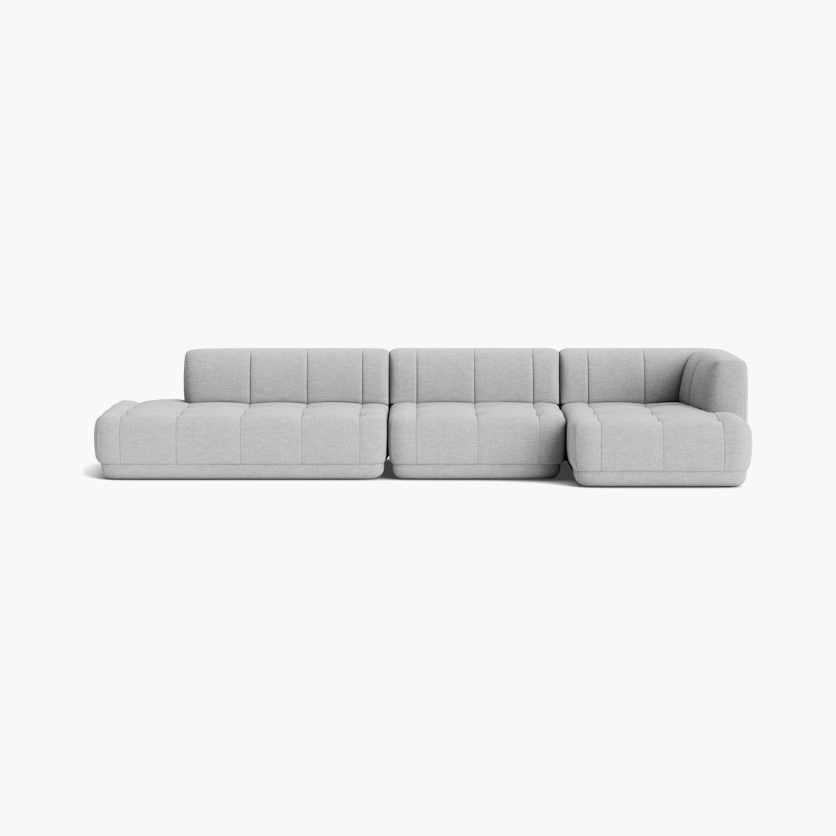 Quilton Sectional Chaise Quilton One-Arm Wide Sectional