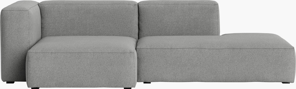 Mags One-Arm Sectional - Left, Pecora, Grey