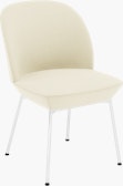 Oslo Chair, Vidar 1511 Cream, Chrome