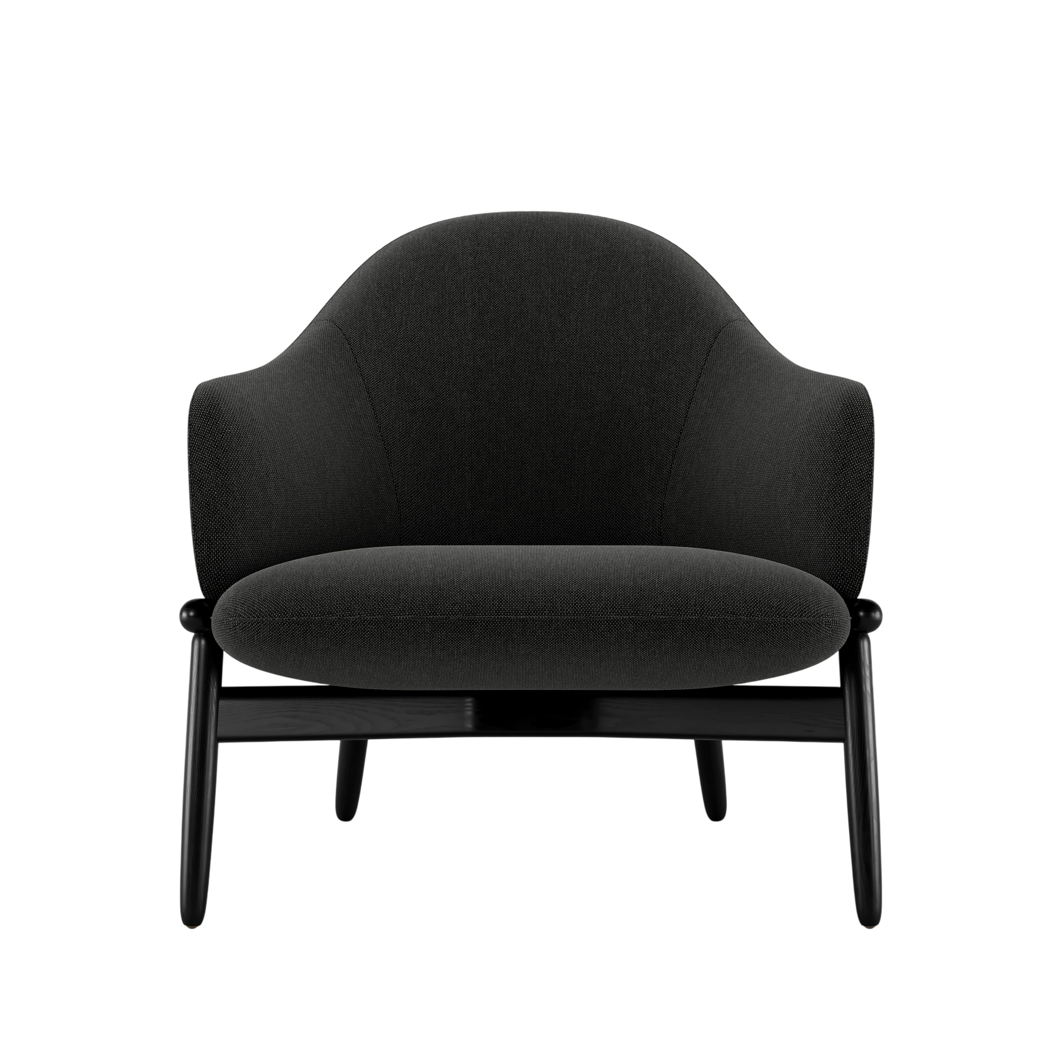 ReFrame Lounge Chair - Mid Back,  Mode Talus,  Ebony Ash