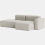 Mags Soft LOW Sectional Chaise