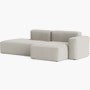 Mags Soft Low Sectional Mags Soft Low One-Arm Sectional
