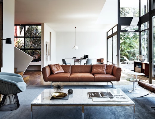 Avio Sofa avio sofa piero lissoni warren platner lounge chair florence knoll coffee table ludwig mies van der rohe barcelona chair eero saarinen side table