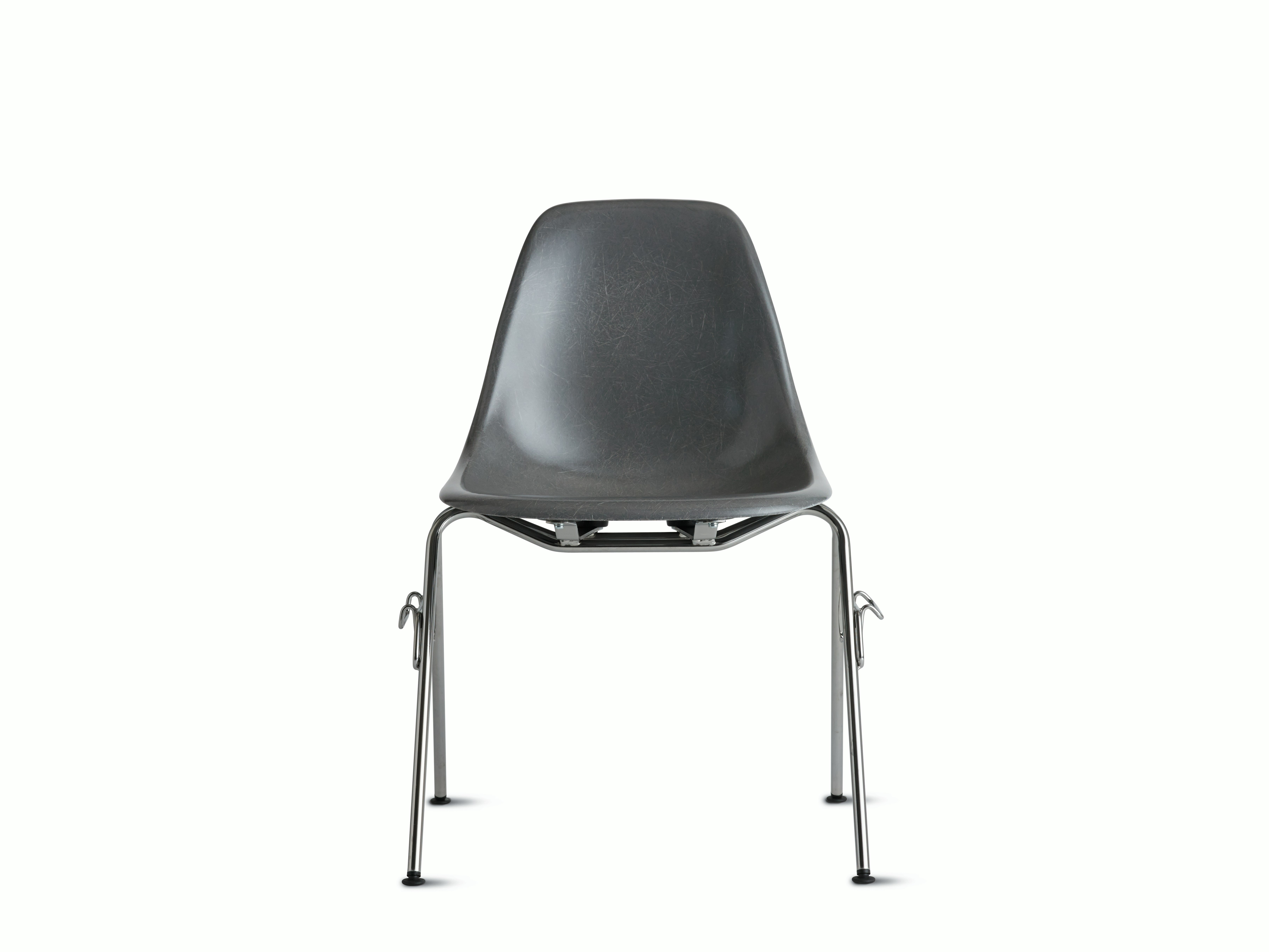Eames Molded Fiberglass Side Chair, Stacking Base – Herman Miller Store