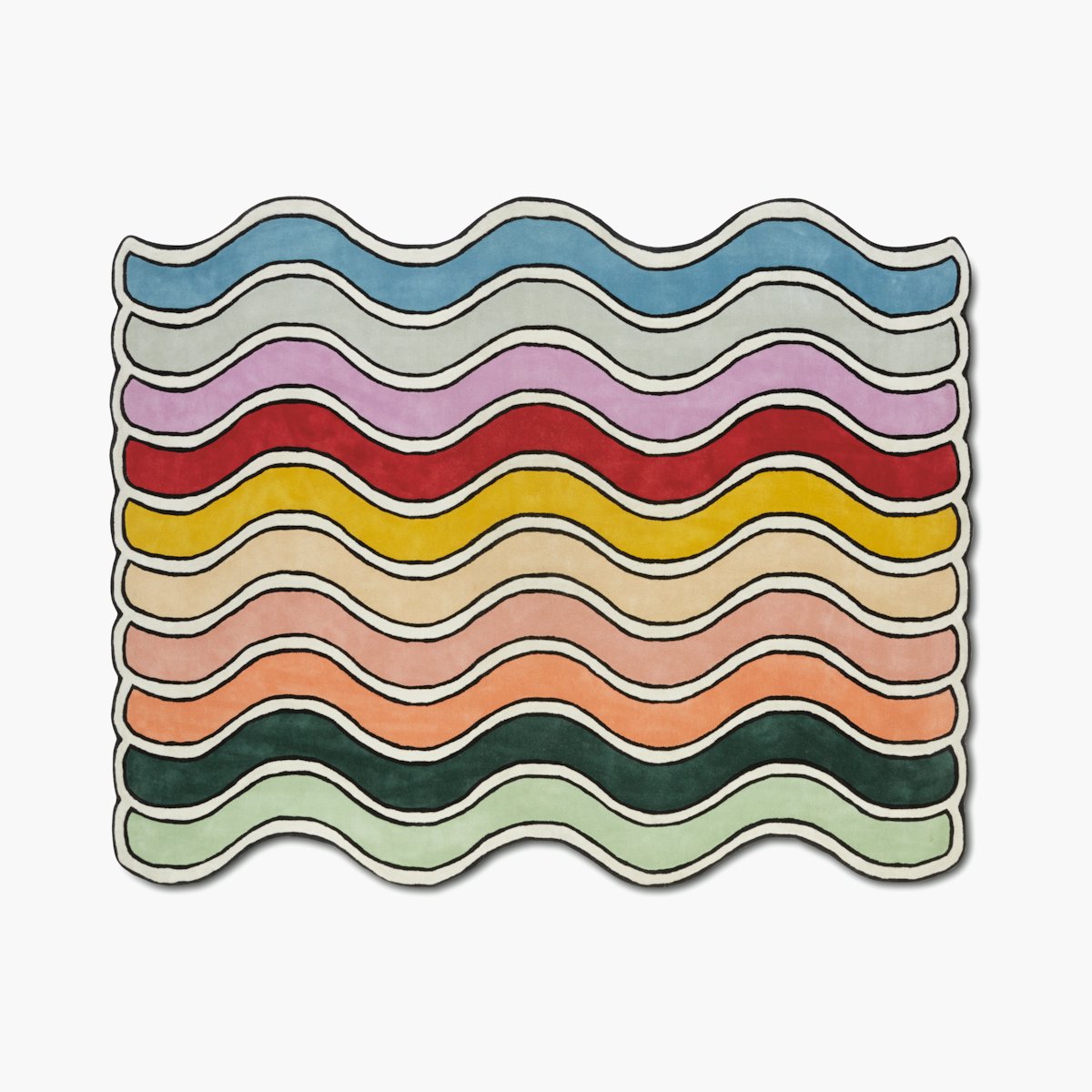 Wavy Rug, Brite