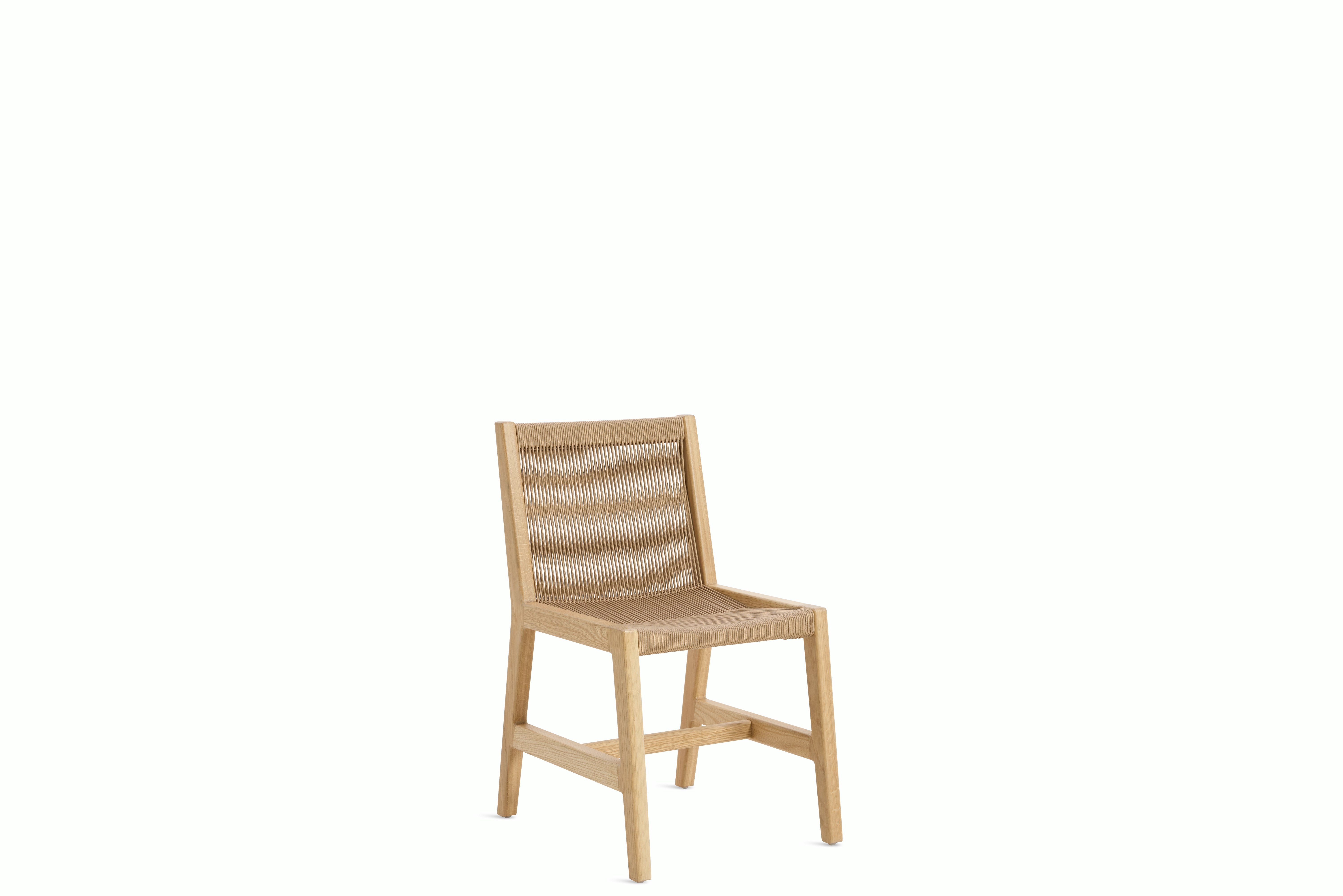 Duet Chair - white-oak