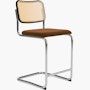 Cesca Stool With Upholstered Seat Pad Cesca Stool With Upholstered Seat Pad