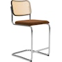 Cesca Stool With Upholstered Seat Pad Cesca Stool With Upholstered Seat Pad