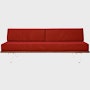 Nelson Daybed - Back Bolster,  Walnut,  Mode,  Alder,  Hairpin
