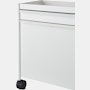 OE1 Trolley Single with Top Drawer with Tip Out with File