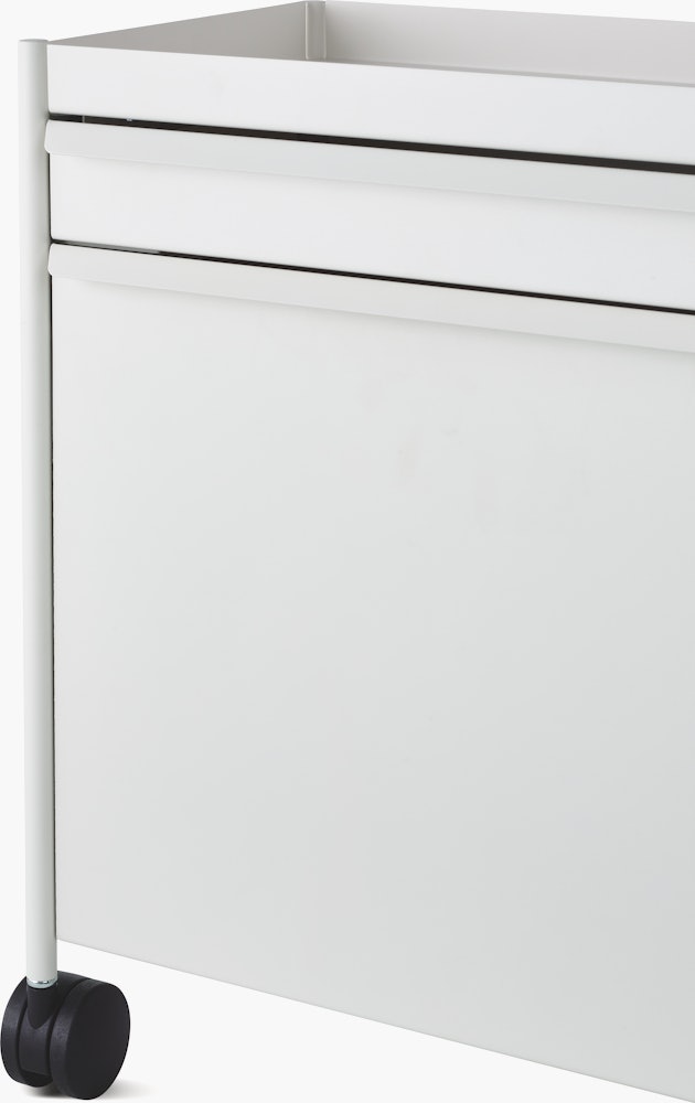 OE1 Trolley Single with Top Drawer with Tip Out with File