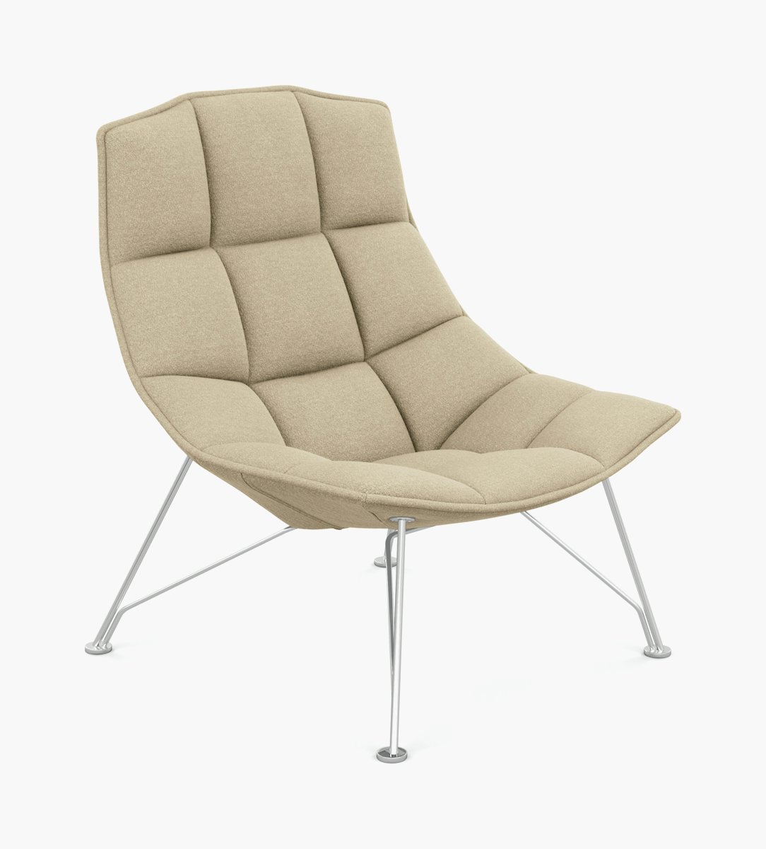 Jehs and Laub Lounge Chair, Fabric