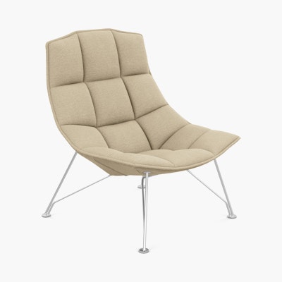 Jehs and Laub Lounge Chair, Fabric