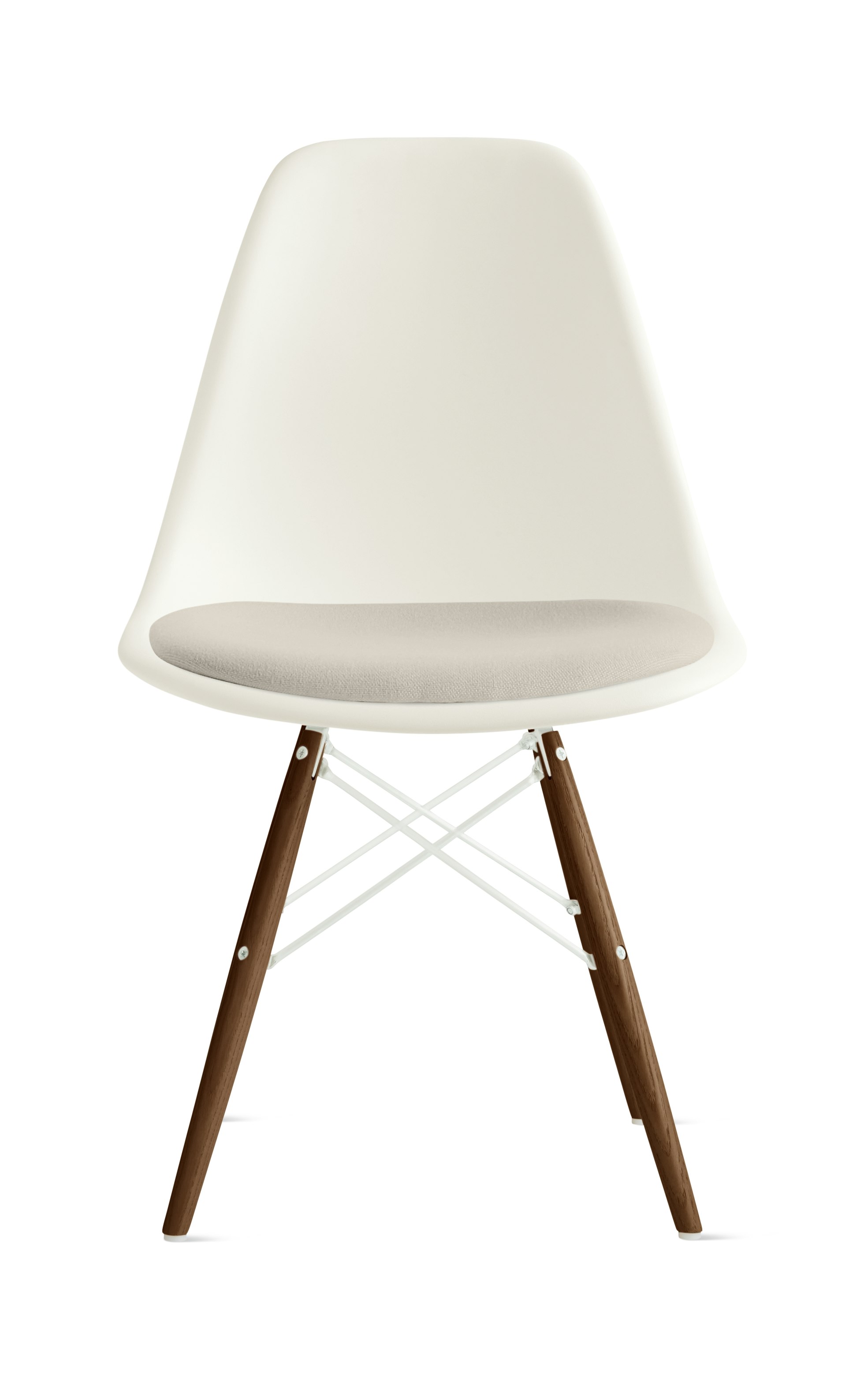 Eames Recycled Plastic Side Chair with Seat Pad