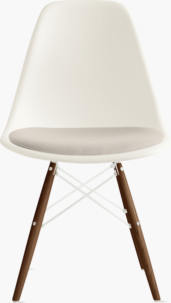 Eames Recycled Plastic Side Chair with Seat Pad