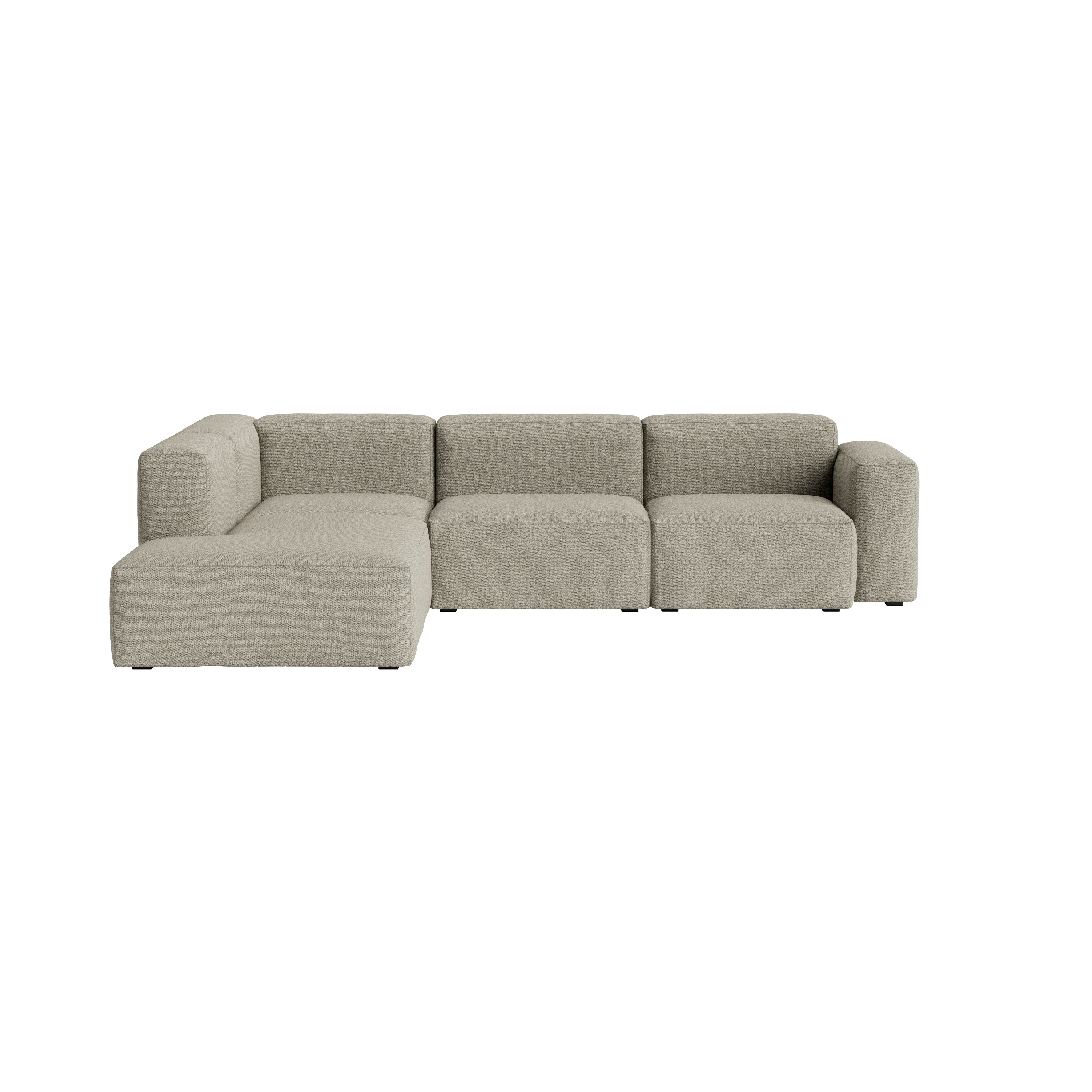 Mags SL L-Shaped Sectional - Left, Loft, 200 Cobblestone