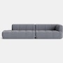 Quilton One Arm Sofa - Right