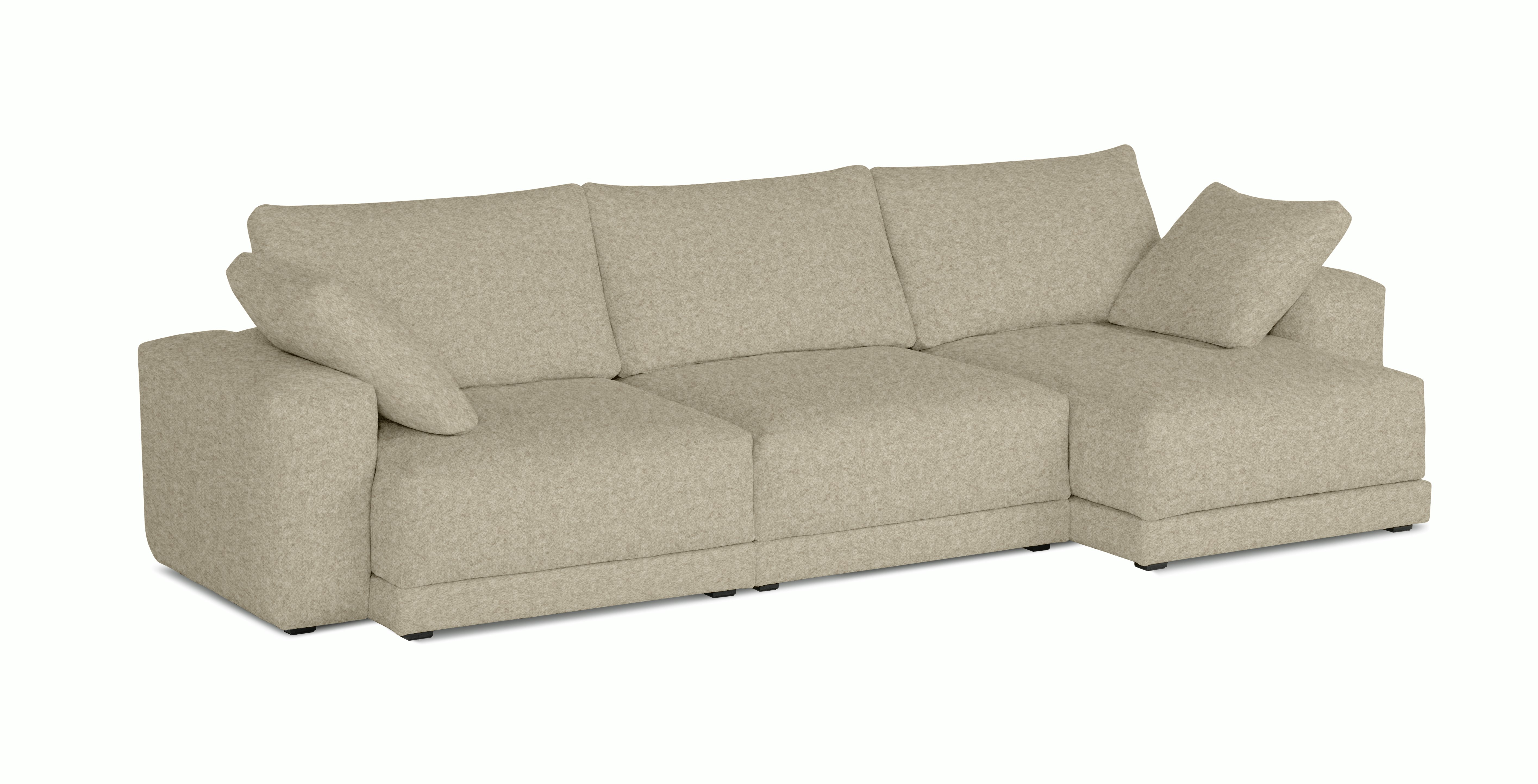 Mags Lounge Sectional Chaise - Right