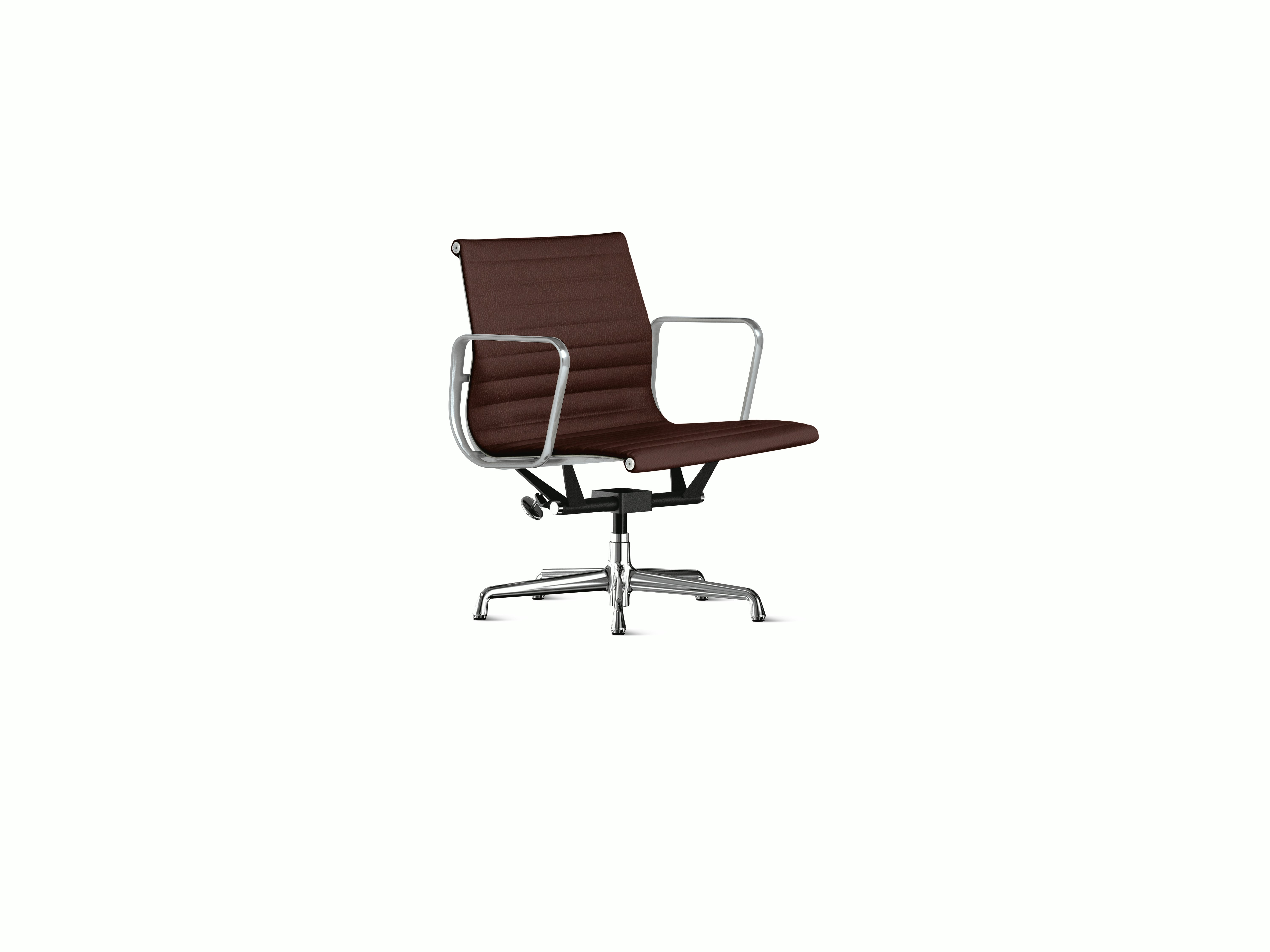 Eames Aluminum Group Chair - Management Height,  Manual Lift