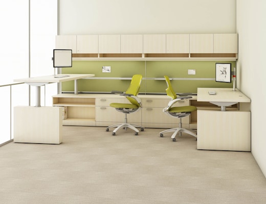 Reff Profiles Classic Height Adjustable Peninsula Desk Reff Profiles Classic Height Adjustable Peninsula Desk