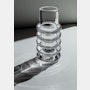 Press Stem Vase - Glass
