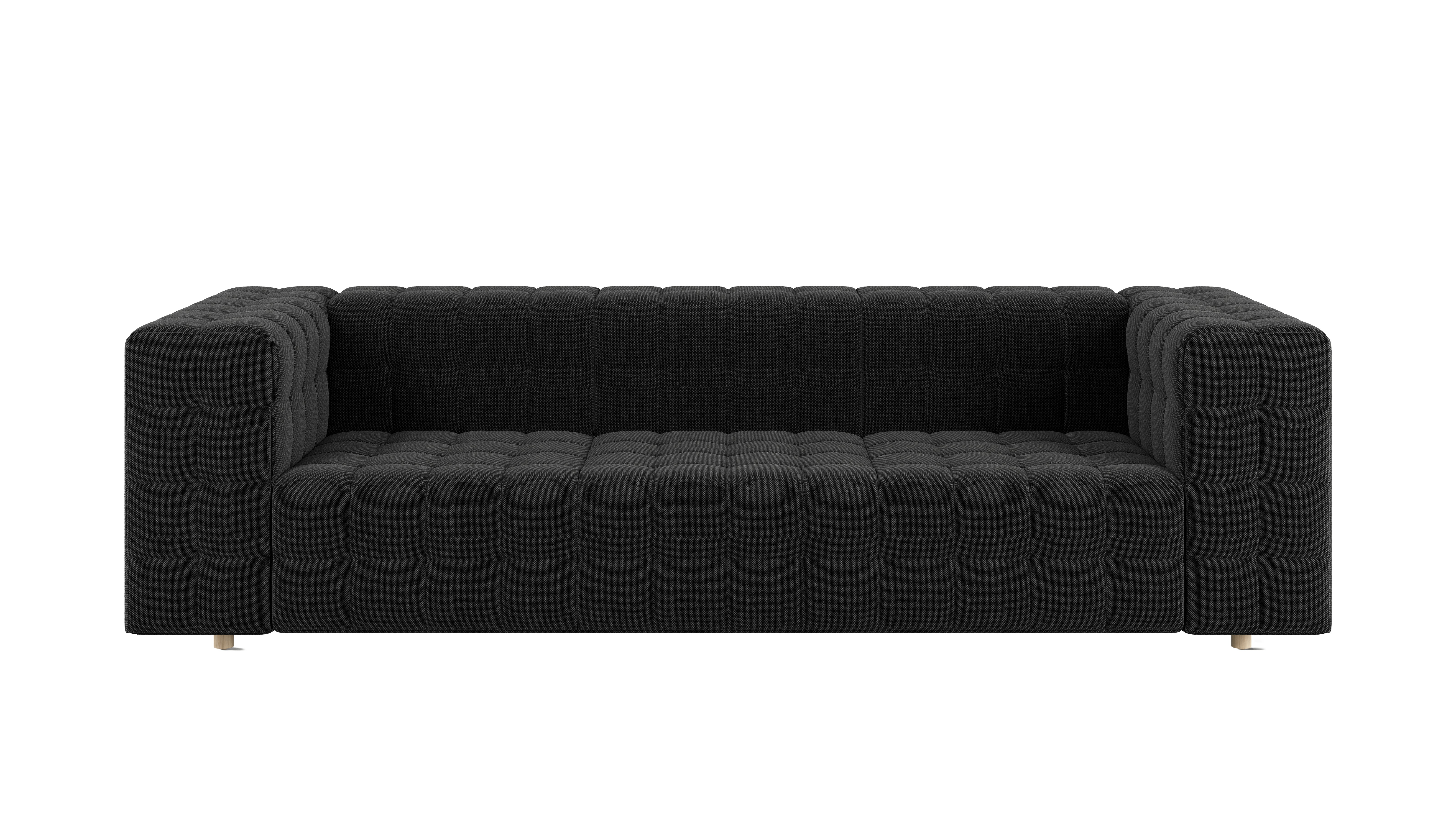 Rapport Sofa 3 Seater in Mode Hollow with Ash Legs