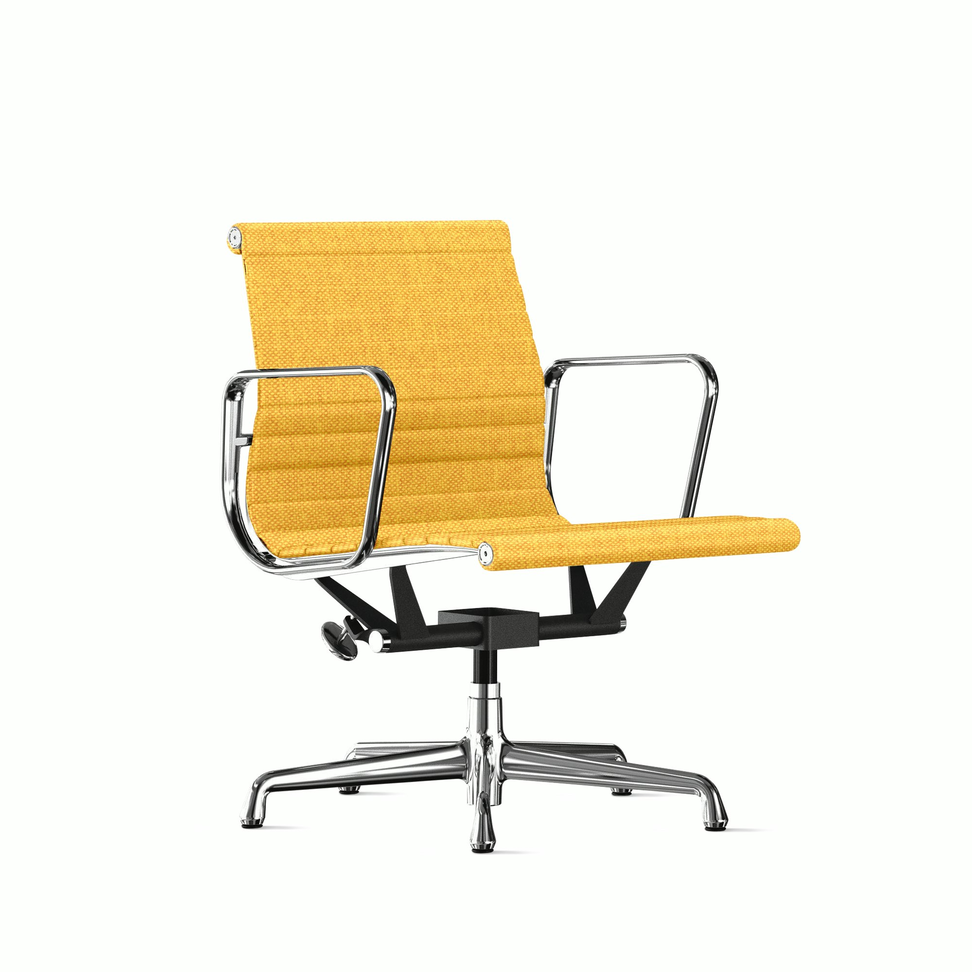 Eames Aluminum Group Chair - Management Height,  Manual Lift