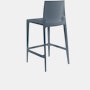 Bellini Stool - Set of 2 - Counter Height, Dark Grey
