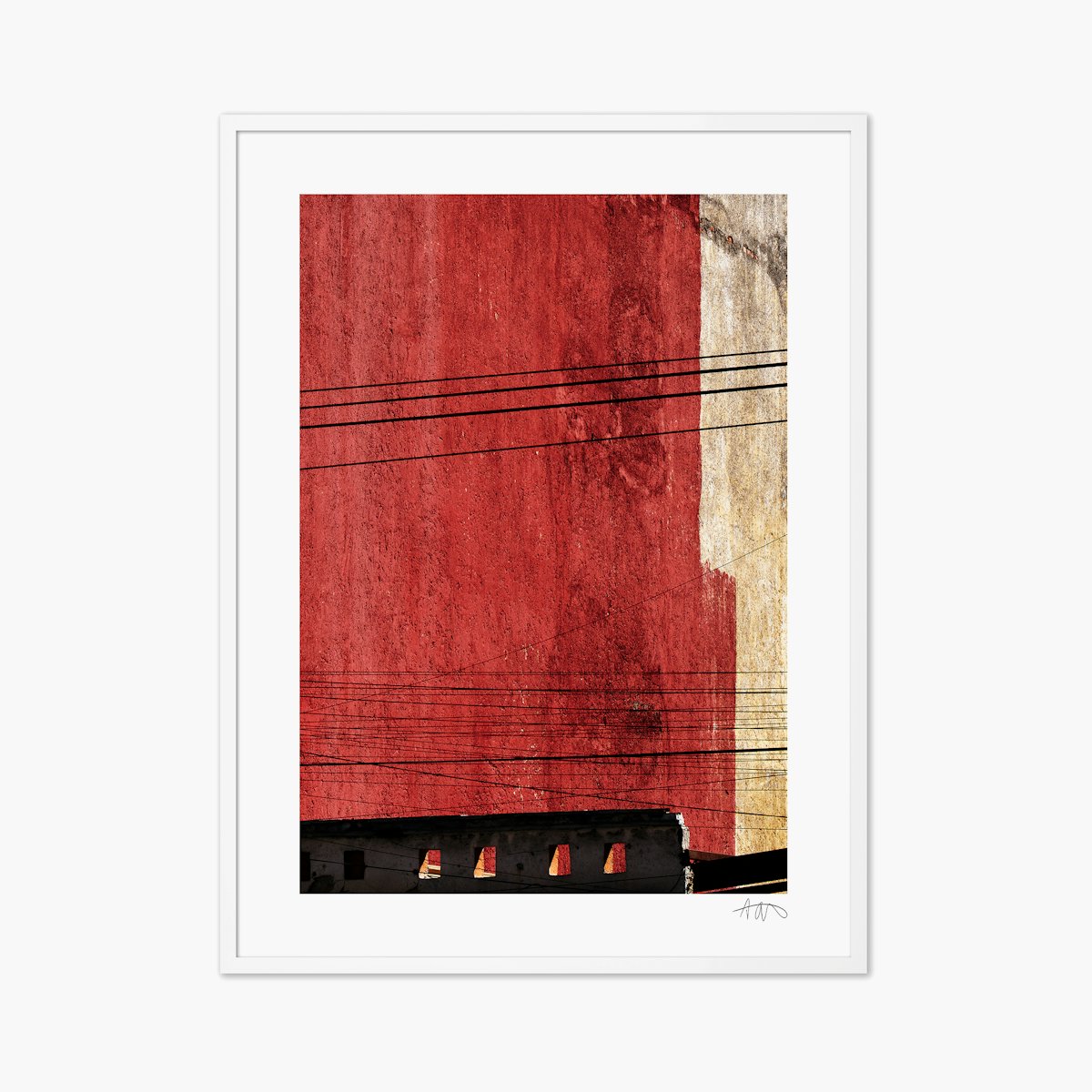 Untitled (Red & White), Mexico City, 2024 Untitled (Red & White), Mexico City, 2024