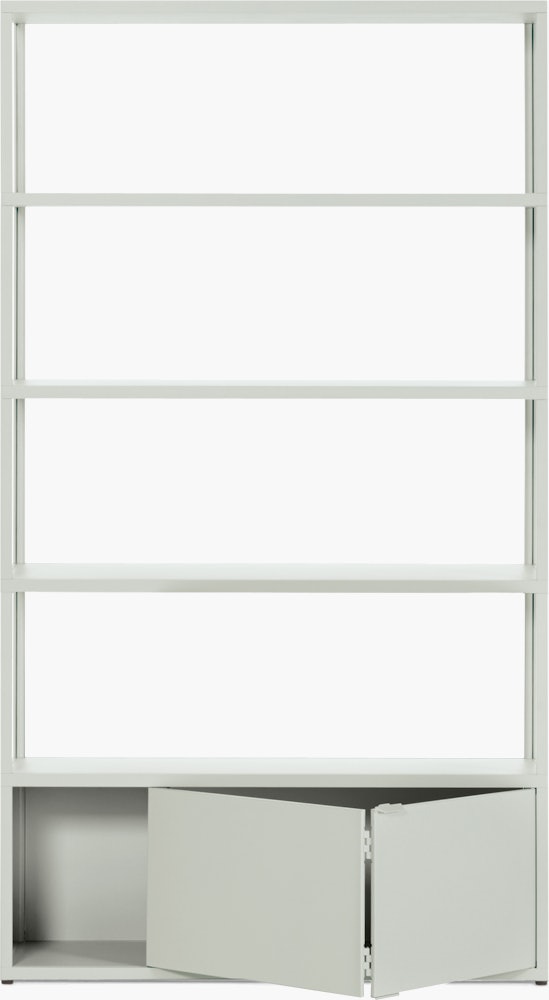 New Order Bookshelf - High Single with Doors