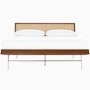 Nelson Thin Edge Bed Nelson Thin Edge Bed, Cane