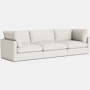 Hackney Compact 3 Seat Sofa - Metaphor, 002 Moonflower