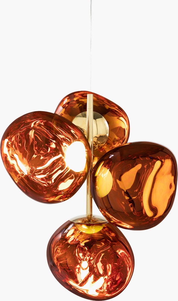 Melt Chandelier Mini - Copper