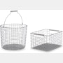 Korbo Handmade Rectangle Wire Basket