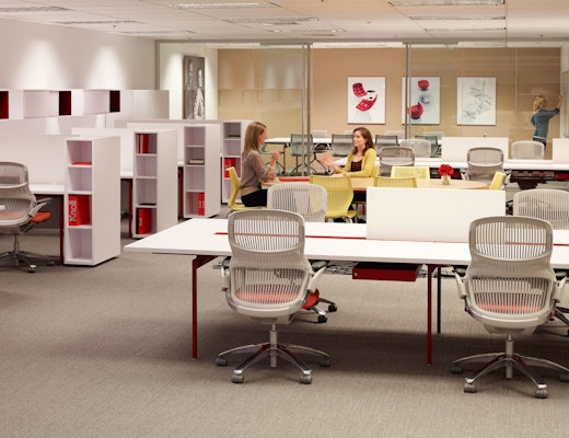 Antenna Workspaces Antenna Desk Antenna Big Table with Hinged Access Top Antenna Design Antenna Workspaces