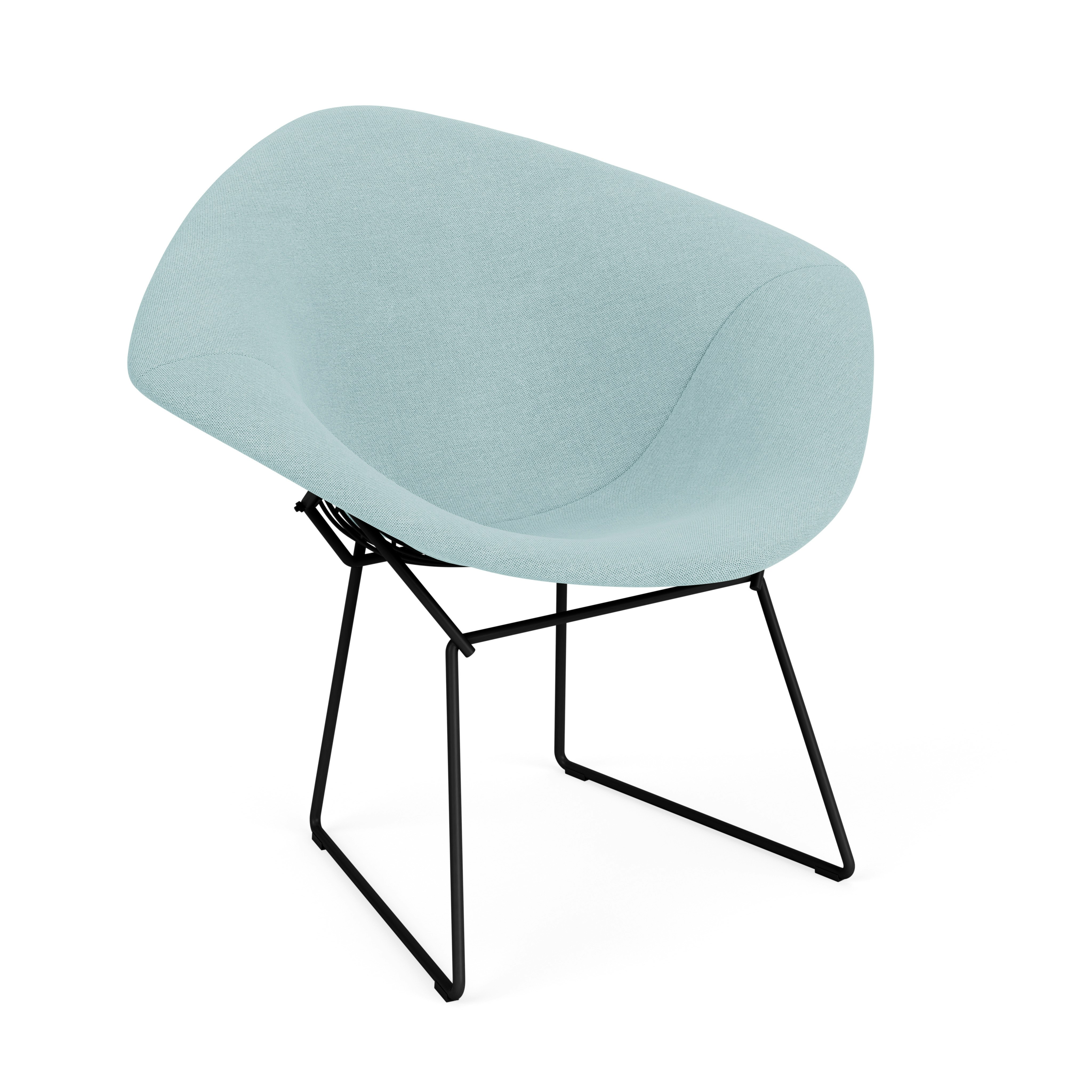 Bertoia Diamond Chair, Black, Full Cover, Crossroad, Cabana