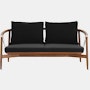 Crosshatch Settee