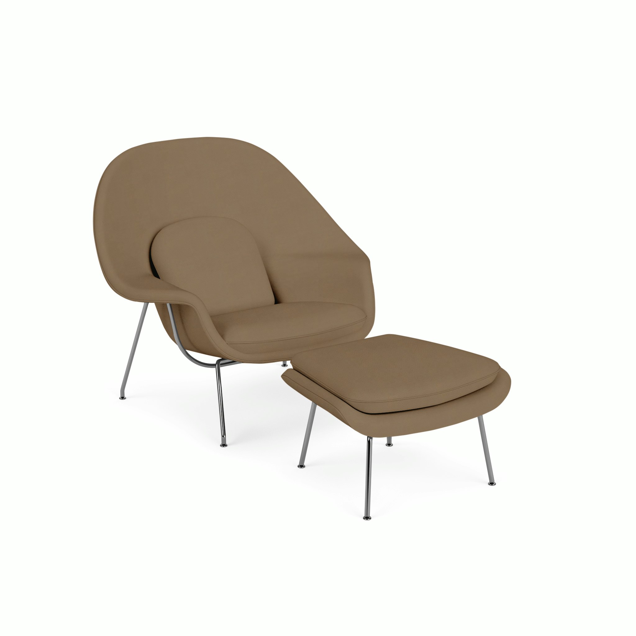 Womb Chair and Ottoman