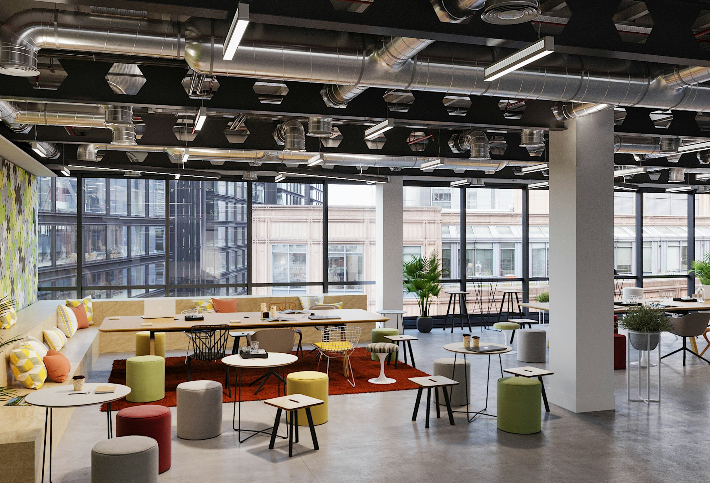 Rockwell Unscripted Sawhorse Table Sawhorse Workbench Upholstered Seat Swivel Easy Stool muuto skeleton chair Steps