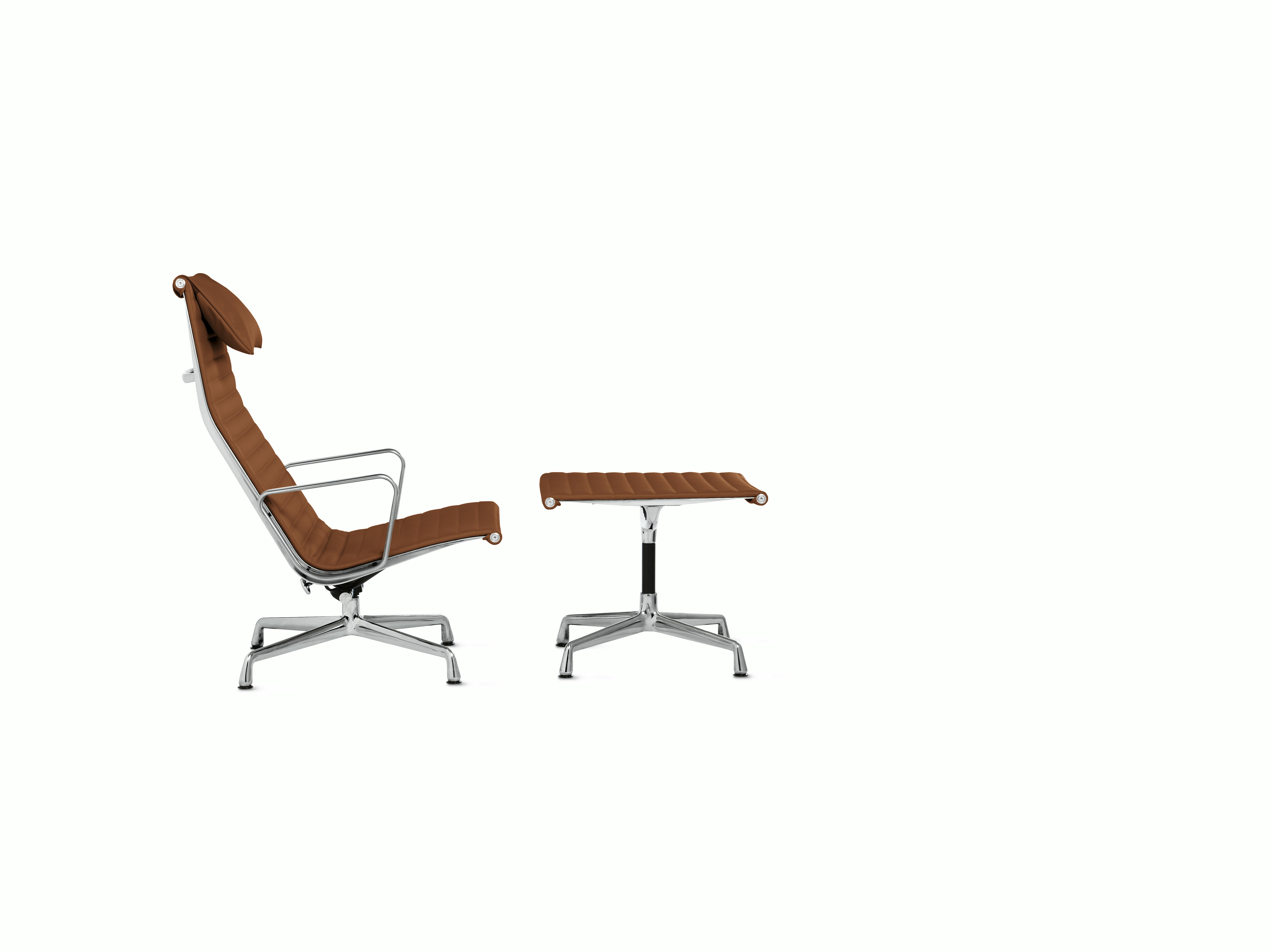Eames Aluminum Lounge Chair 4 Star Base