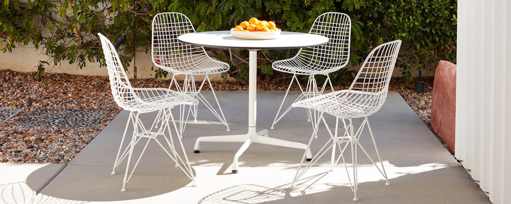 Eames Outdoor Table and Chairs