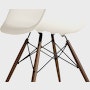 Eames Molded Plastic Dowel-Leg Armchair (DAW)