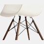 Eames Molded Plastic Dowel-Leg Armchair (DAW)