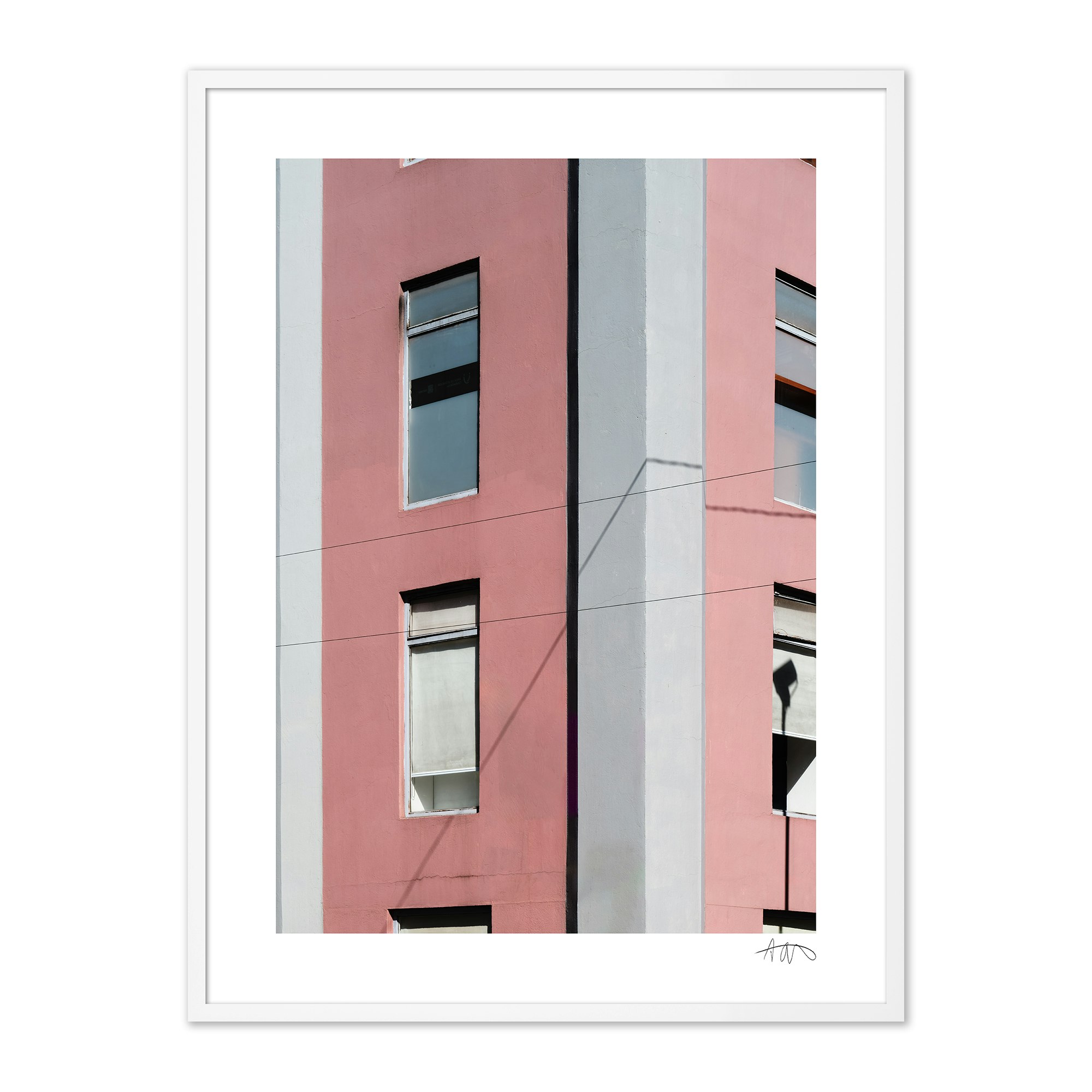 Untitled (Pink & White), Mexico City, 2024