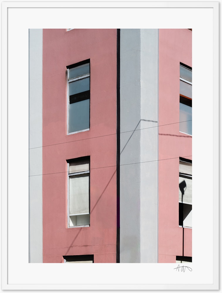 Untitled (Pink & White),  Mexico City,  2024  - 30x40